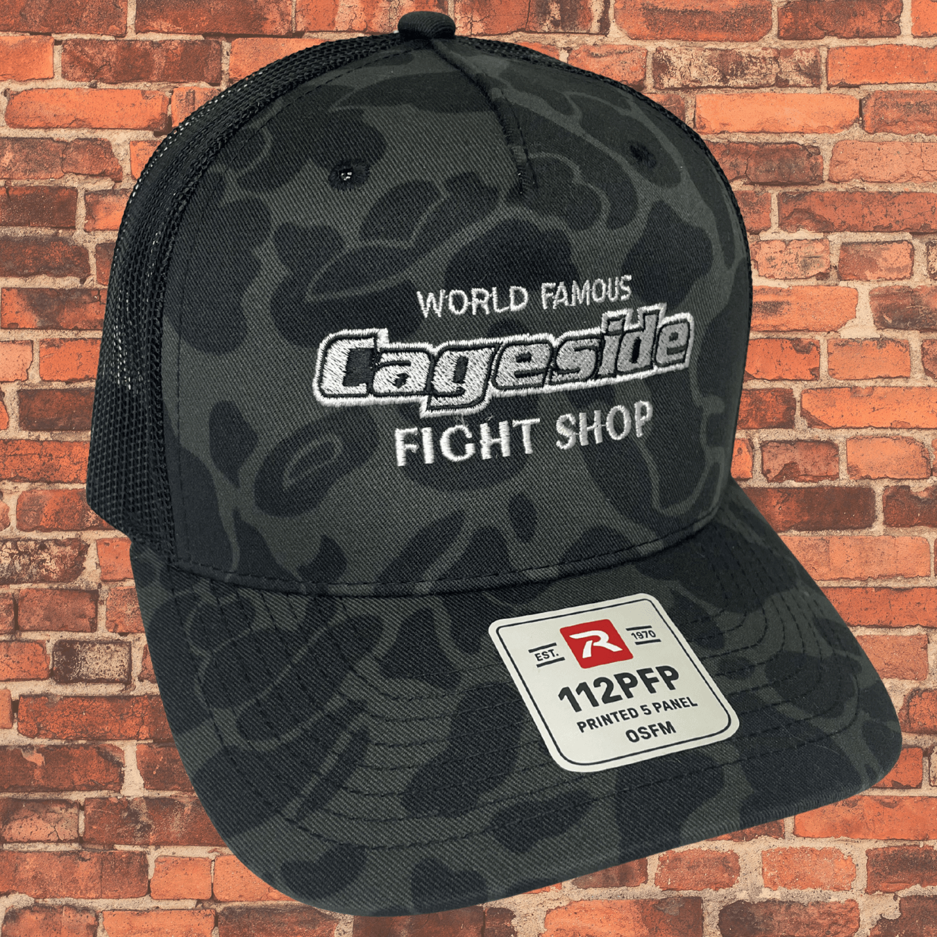 Cageside Fight Shop - Dark Duck Camo Snapback