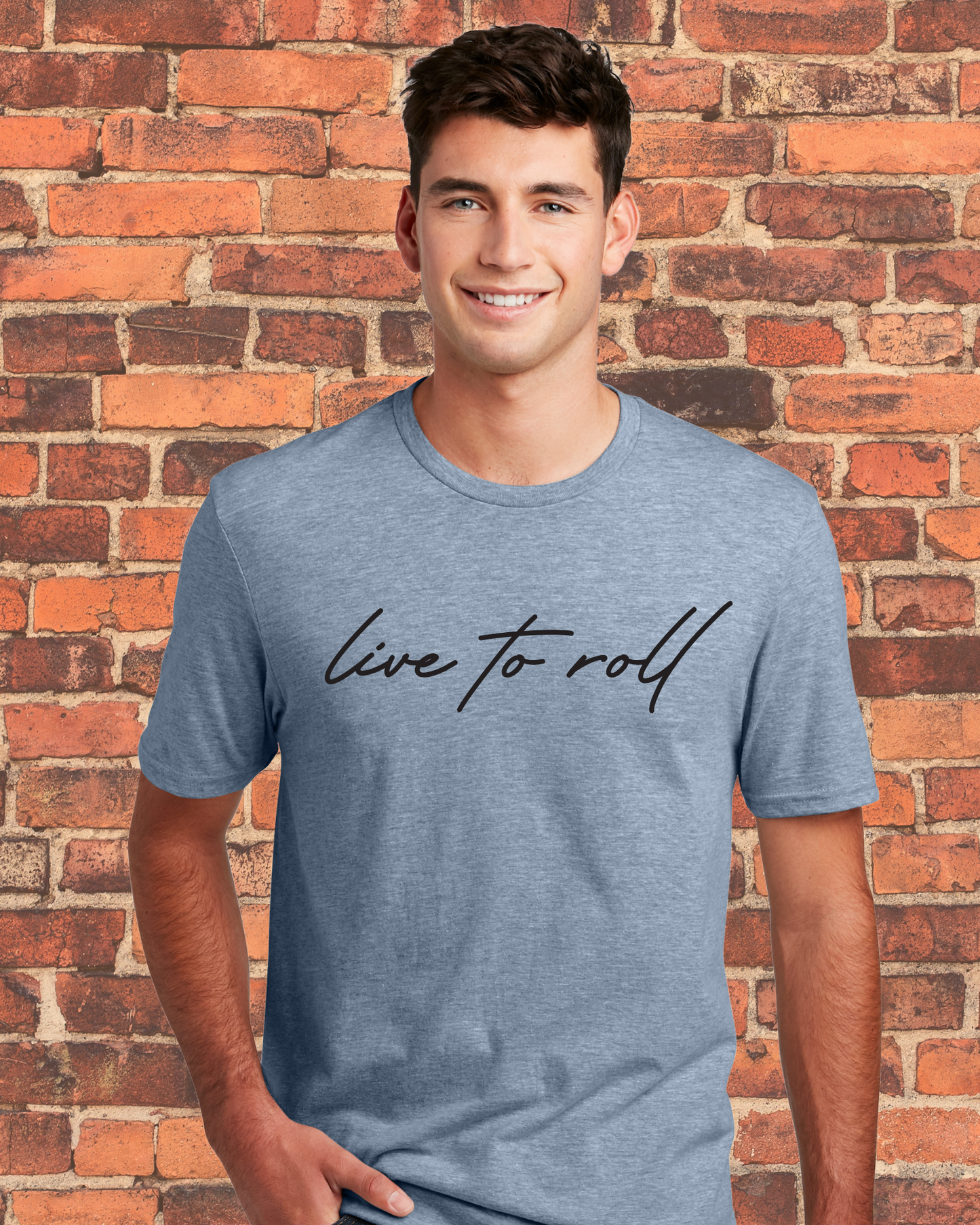 Live To Roll - Gun Metal Blue Edition