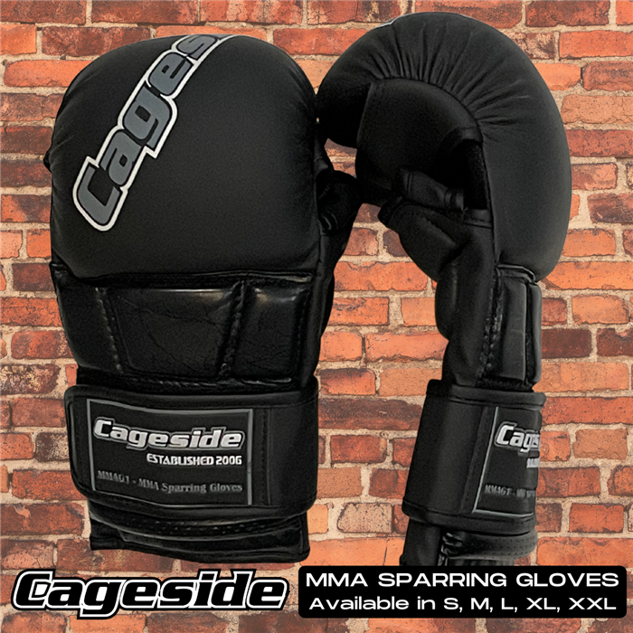 Cageside MMA Sparring Gloves Top Quality Gear for MMA Enthusiasts