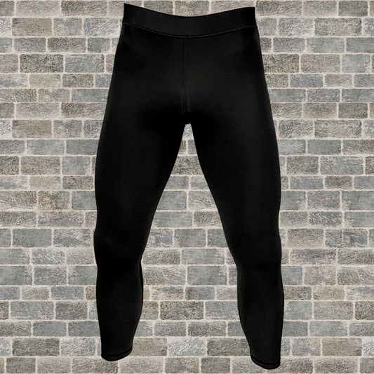 Black BJJ Spats