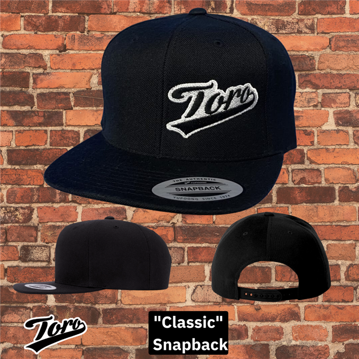 Toro "Classic" Flat Brim Snap Backs