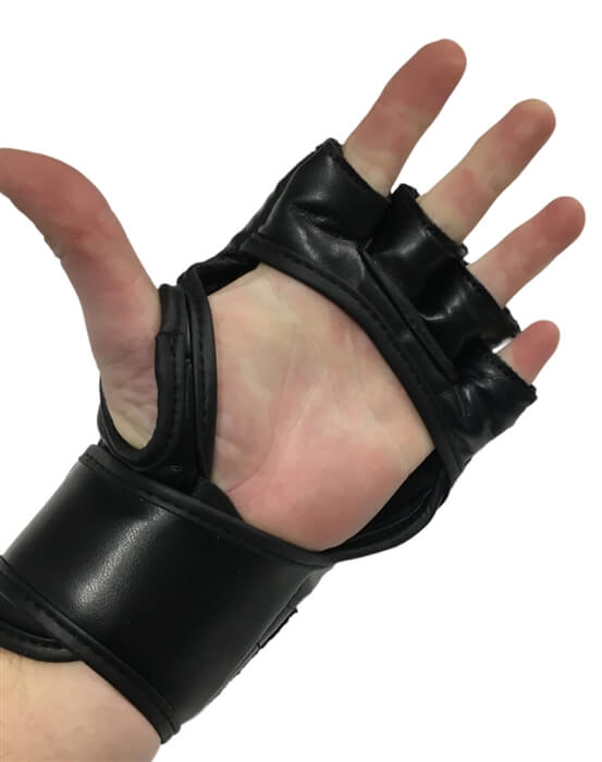 Cageside "Cage Legal" Black MMA Gloves