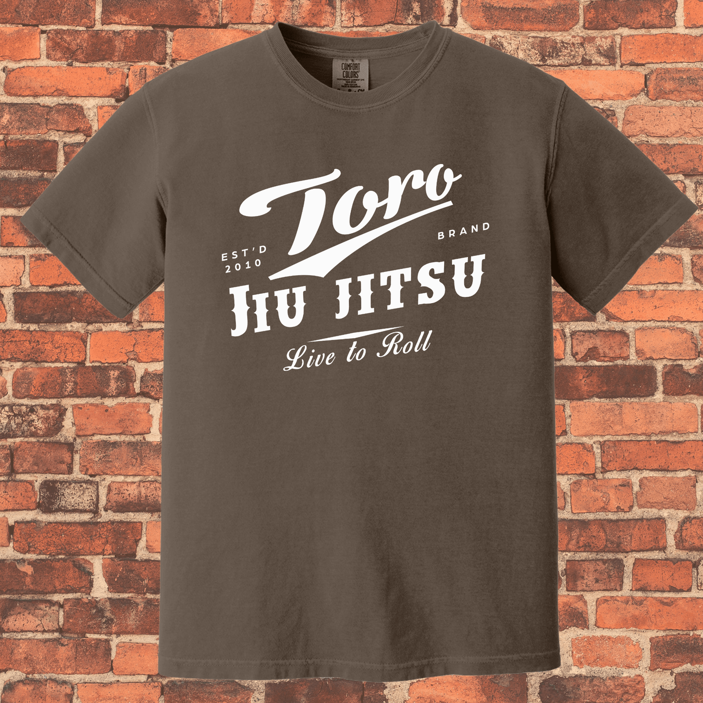 Toro BJJ T-Shirt – Espresso (Comfort Colors)