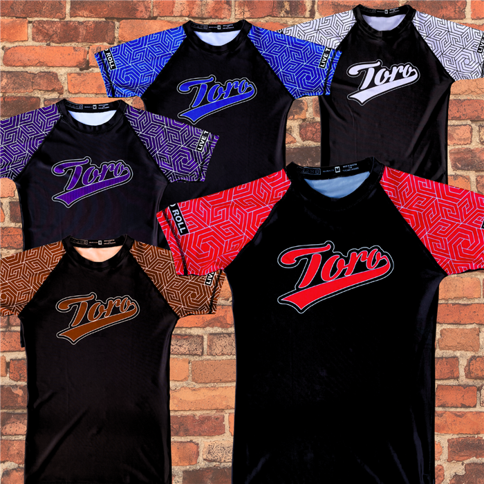 Ranked BJJ Rash Guards