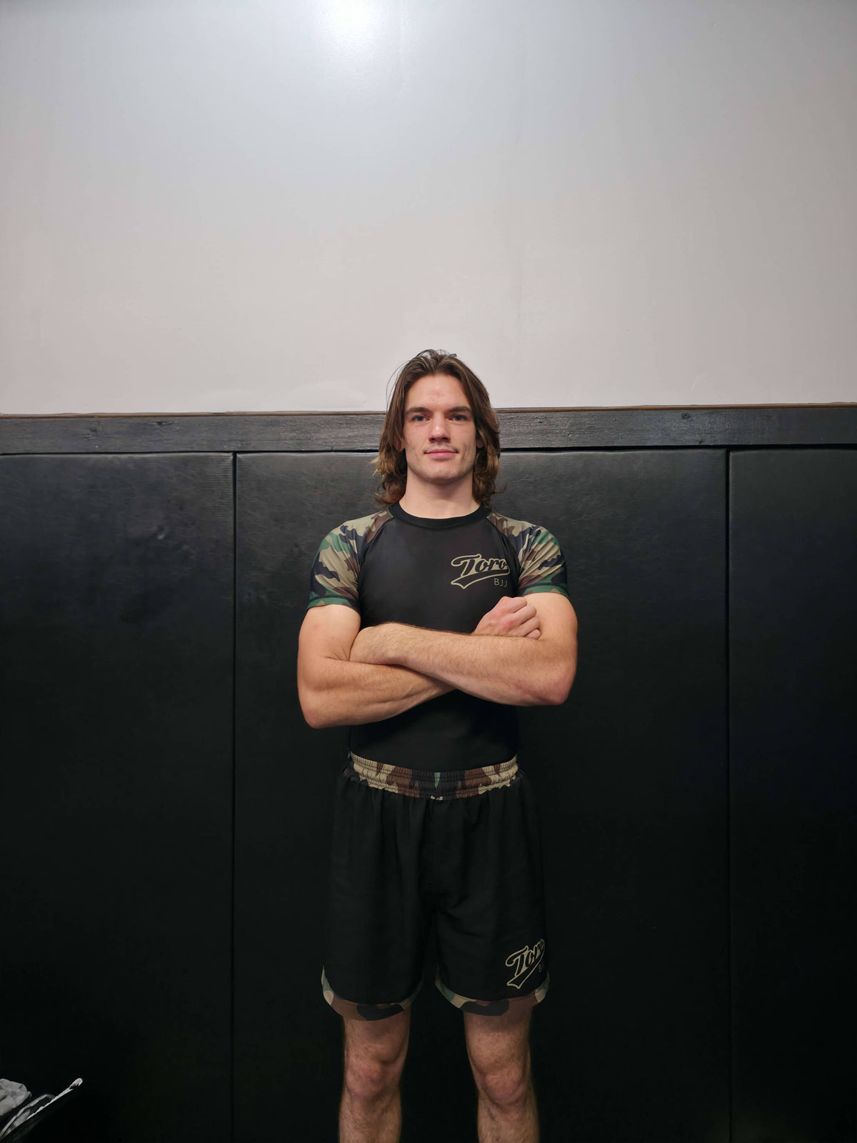 “Rampage” Camo Rash Guard and Shorts Combo