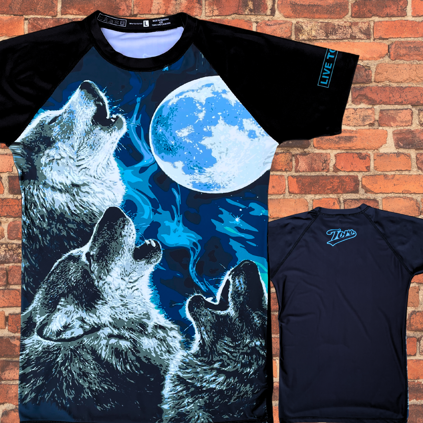 Toro "3 Wolves" Rash Guard