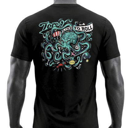 Toro BJJ Kraken T-Shirt – Black (Tri-Blend)