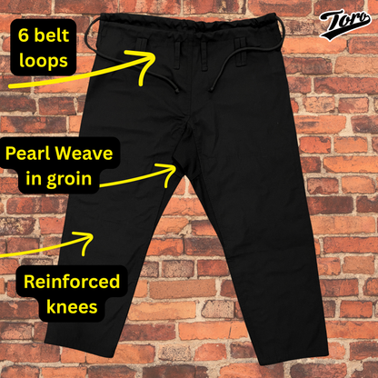 Black Gi Pants