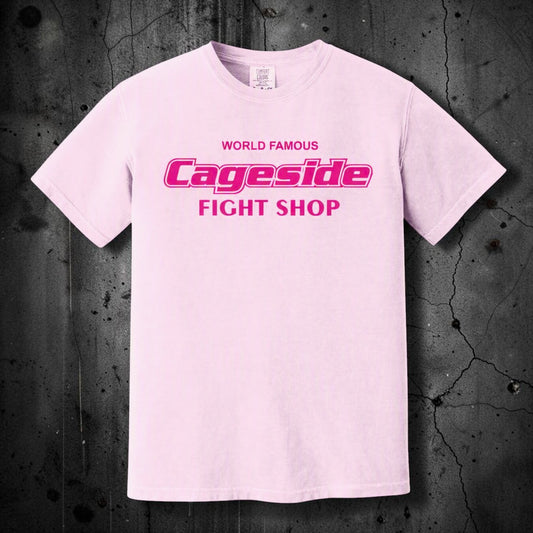 Cageside Fight Shop Heavyweight T-Shirt – Blossom