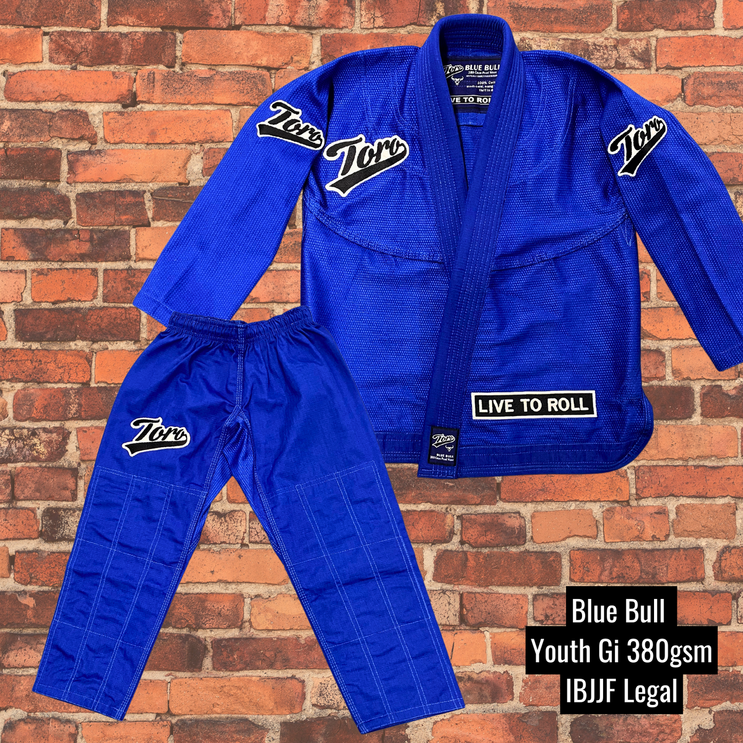 Toro "Blue Bull" Youth Jiu Jitsu Gi 380 Gram