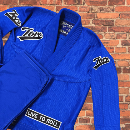 Toro "Blue Bull" Youth Jiu Jitsu Gi 380 Gram IBJJF Legal