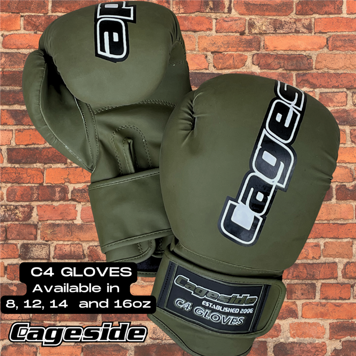 Cageside "C4" Thai Style Boxing Gloves