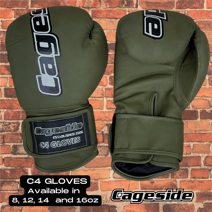 Cageside "C4" Thai Style Boxing Gloves