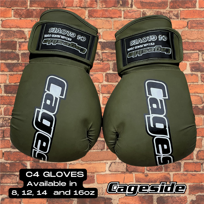 Cageside "C4" Thai Style Boxing Gloves