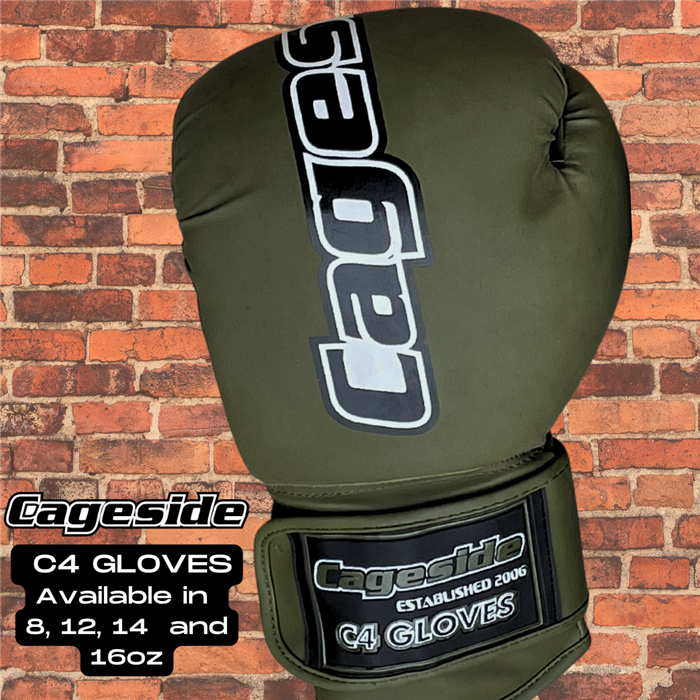 Cageside "C4" Thai Style Boxing Gloves