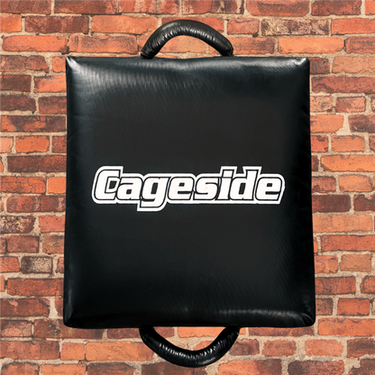Cageside Muay Thai Suitcase Pad front view for kick training