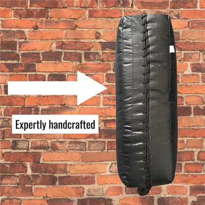 Cageside Muay Thai training pad built for heavy kicks