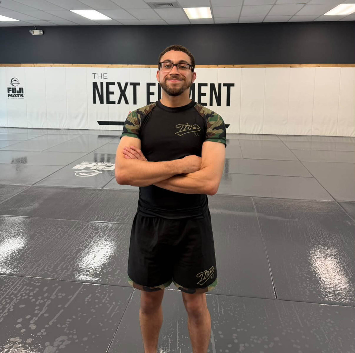 “Rampage” Camo Rash Guard and Shorts Combo
