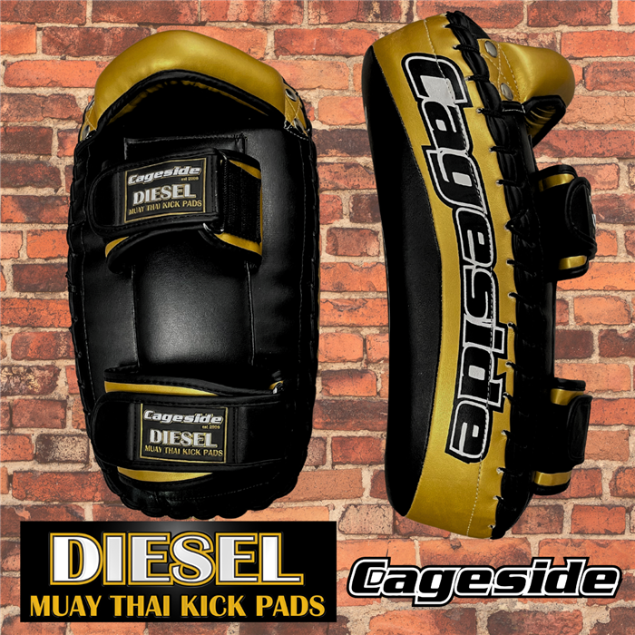 Cageside "Diesel" Pro Curved Thai Pads