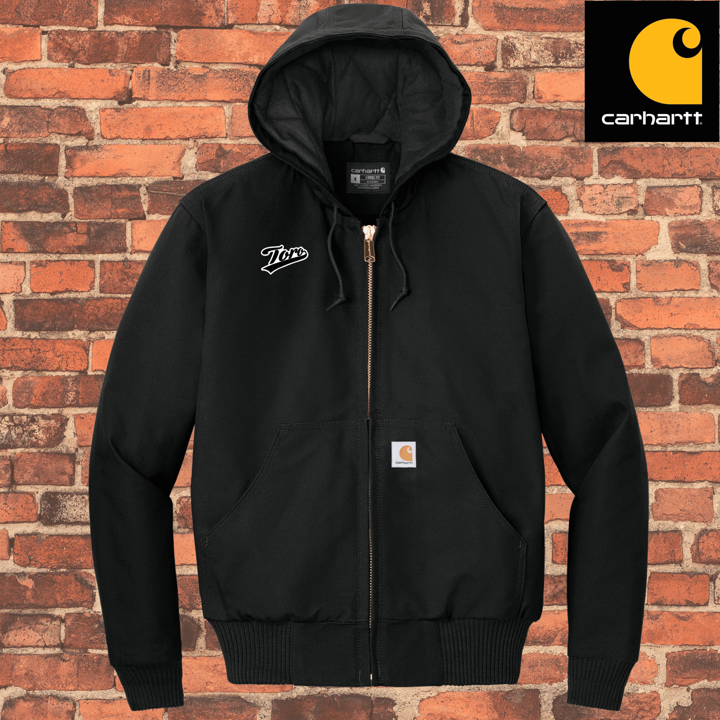 Toro BJJ Carhartt Quilted Flannel Lined Duck Active Jacket