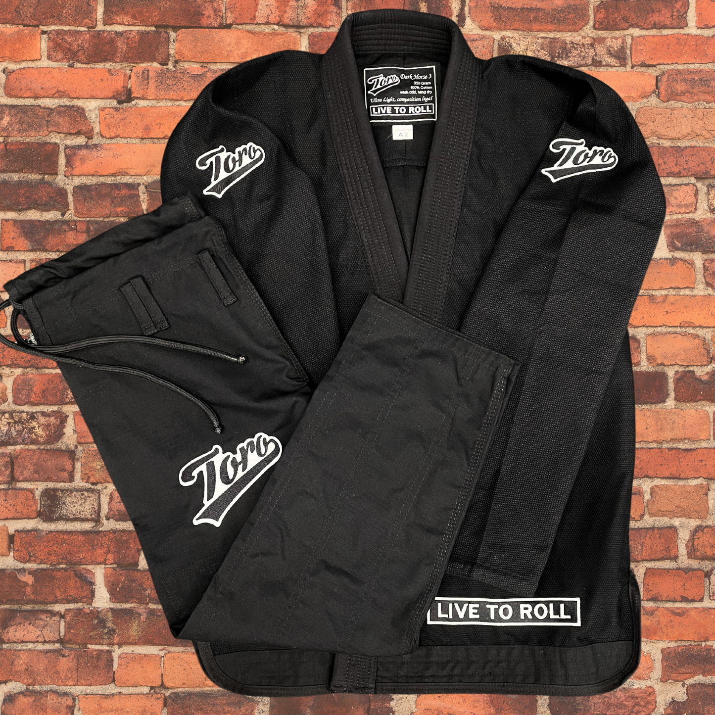 Toro BJJ "Dark Horse" 380 Gram Comp Ultra Light BJJ Gi