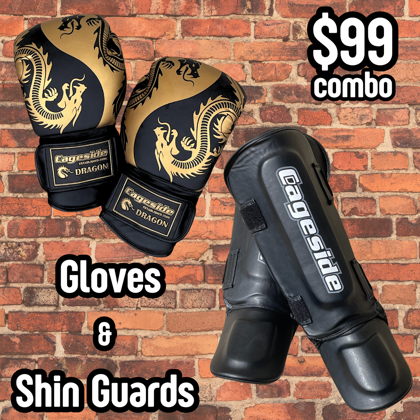 Dragon Gloves & Shin Guards Combo