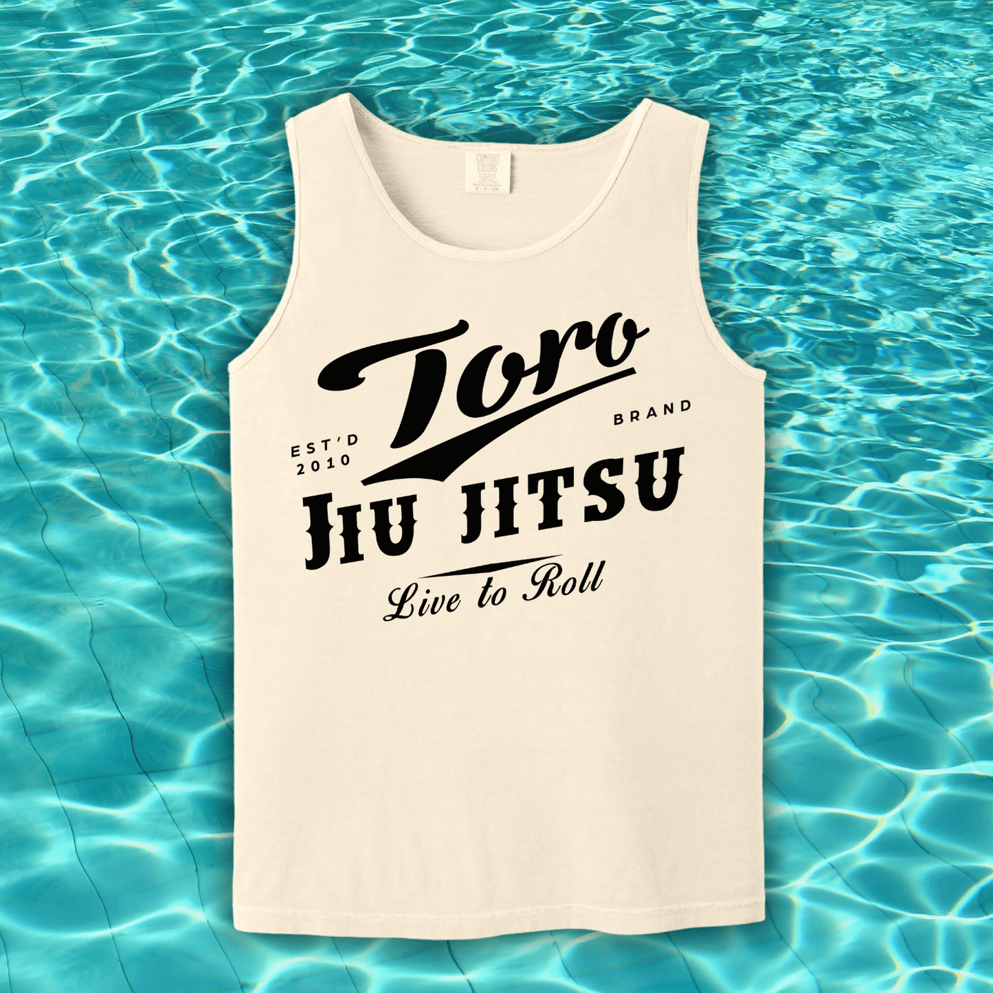 Classic Toro BJJ Tank Top – Ivory (Comfort Colors)