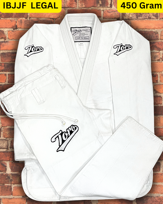 Toro "PRIMO 450" Pearl Weave  Competition BJJ Gi IBJJF Legal