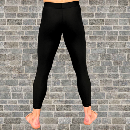 Black BJJ Spats