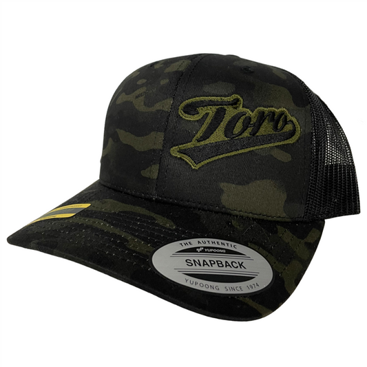 Toro "Multi Cam" Trucker Snap Back Hat