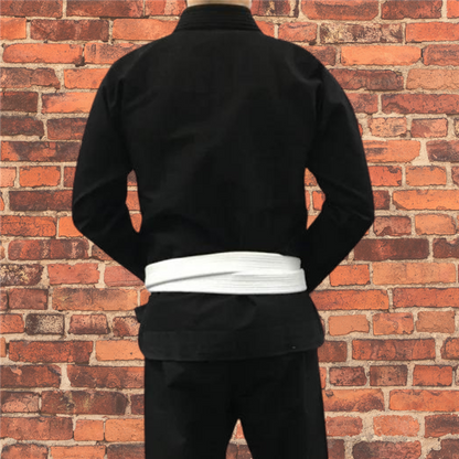 TORO Plain "no logo"  Black BJJ Gi - 380 Gram IBJJF Legal