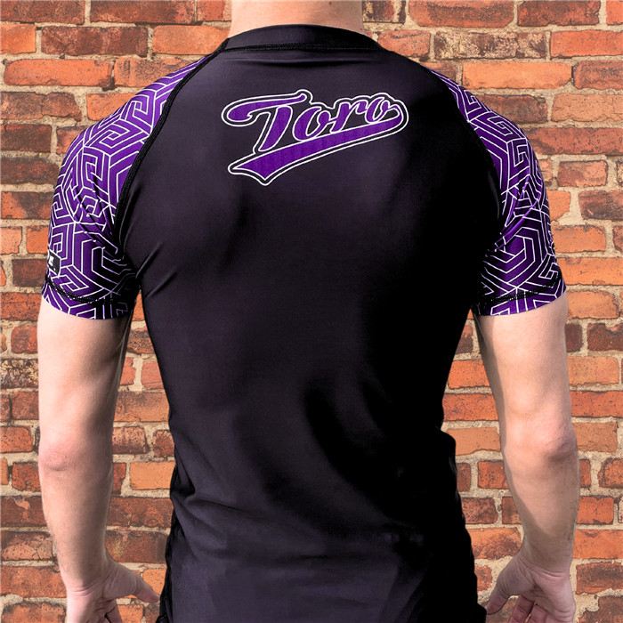 Toro BJJ Purple Belt Ranked Rash Guard V. 3