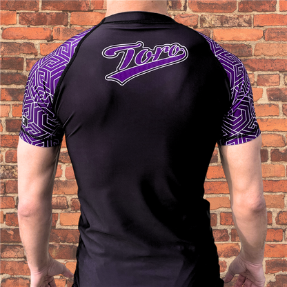 Toro BJJ Purple Belt Ranked Rash Guard V. 3