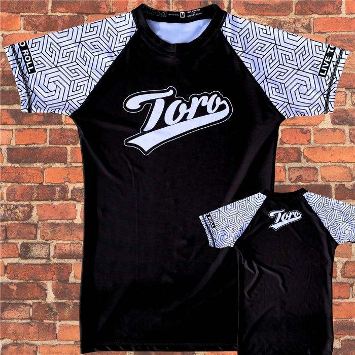 Toro BJJ Ranked Rash Guards V. 3 | Black Belt Rank Or White Belt Rank