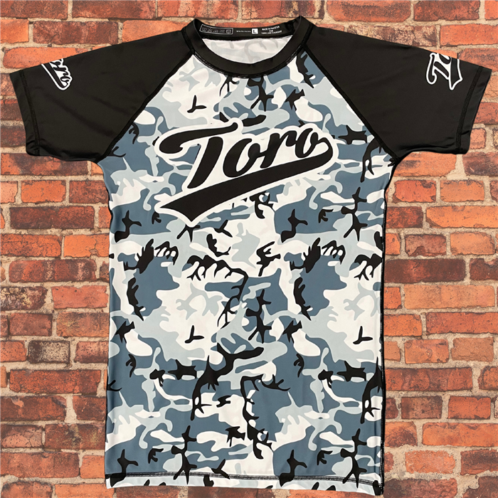 Toro BJJ " Snow Camo " Rash Guard