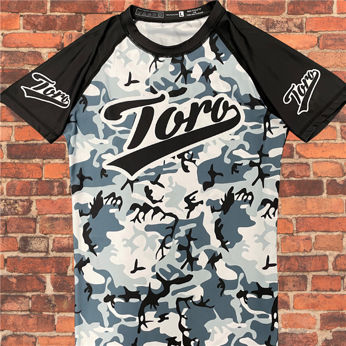 Toro BJJ " Snow Camo " Rash Guard