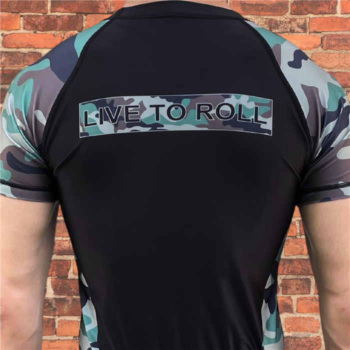 Toro BJJ "BDU Camo"  Short Sleeve Rash Guard