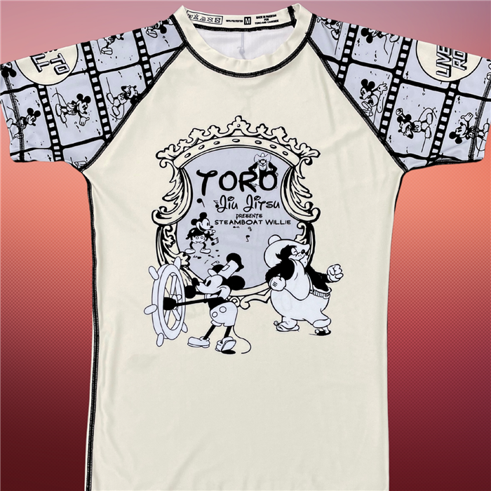 Toro BJJ "Steamboat Willie" Rash Guard