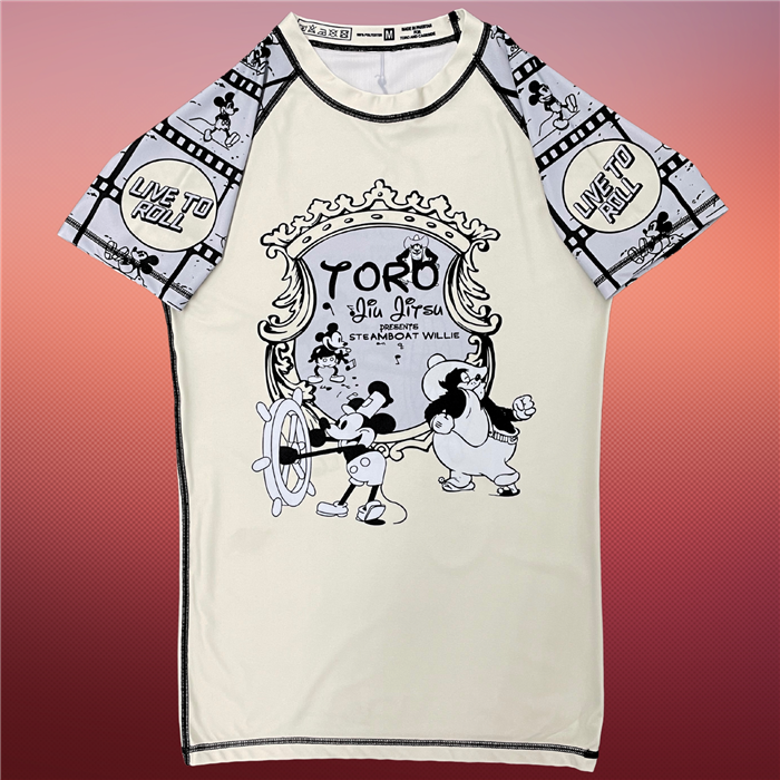 Toro BJJ "Steamboat Willie" Rash Guard