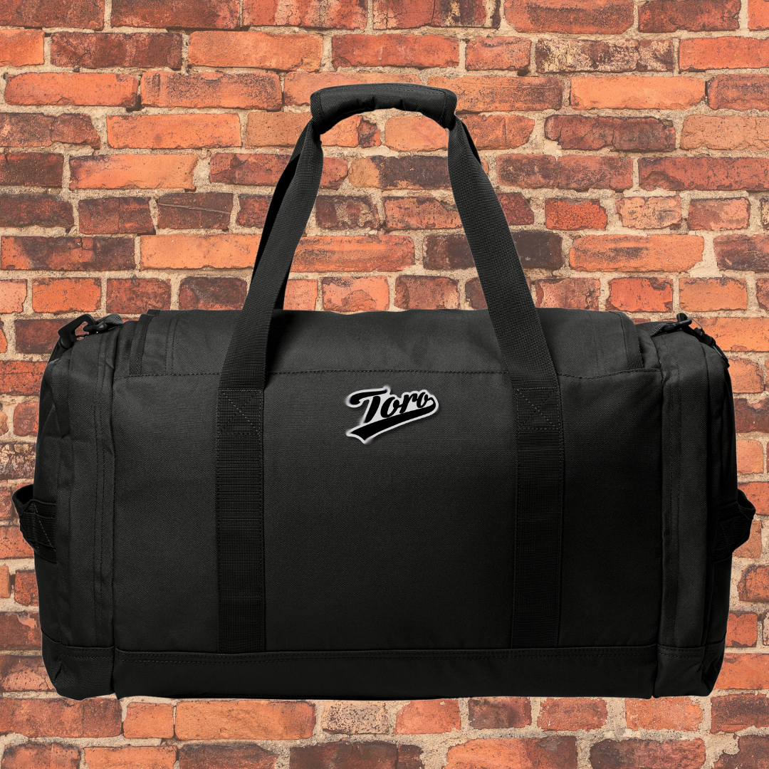 Tactical Duffle Bag Side View from Toro BJJ