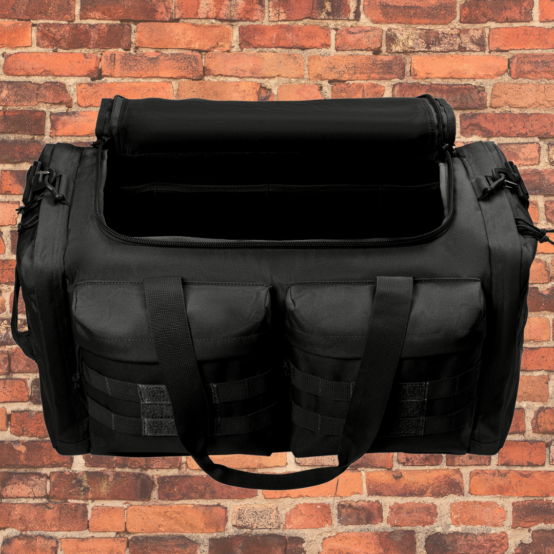 Tactical Duffle Bag top view open