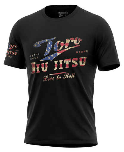Toro BJJ USA Shirt - Live to Roll
