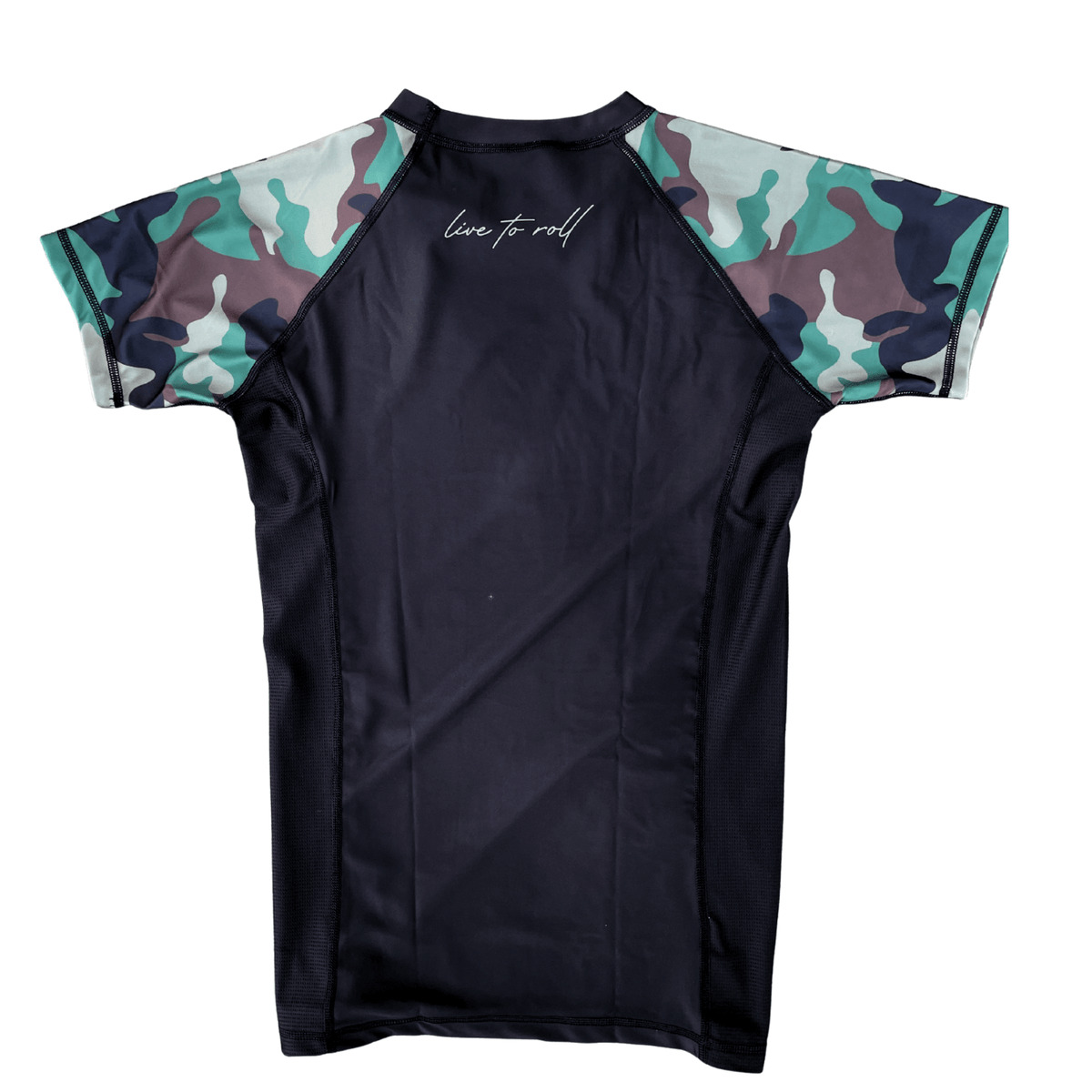 Toro Rampage Camo back short-sleeve BJJ rash guard