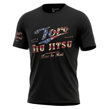Toro BJJ USA Shirt - Live to Roll