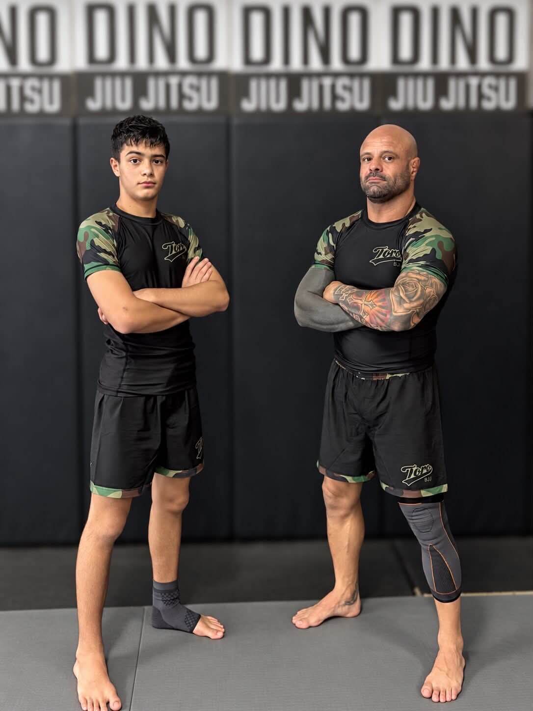 “Rampage” Camo Rash Guard and Shorts Combo