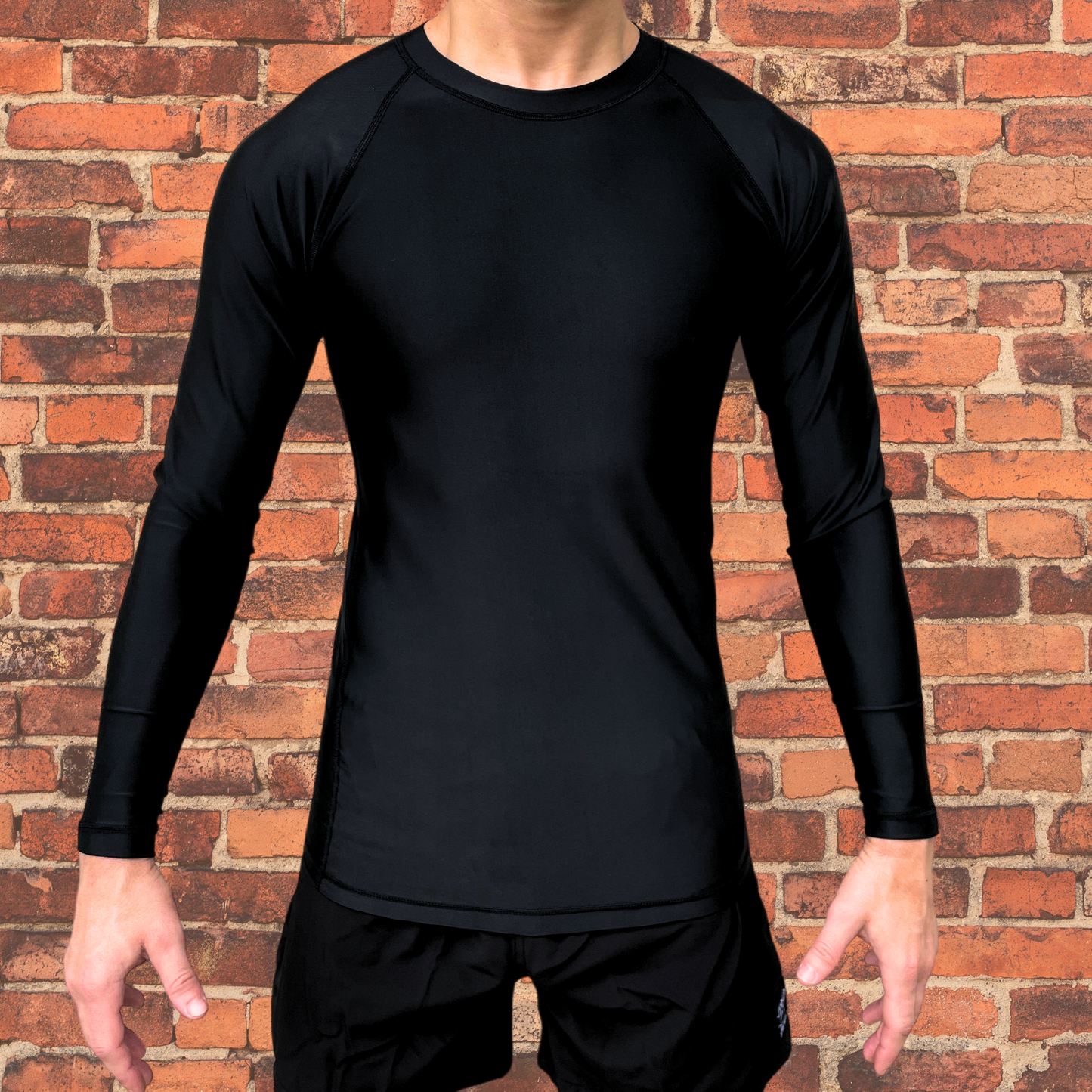 Toro "Black Label" - All Black - Long Sleeve BJJ Rash Guard