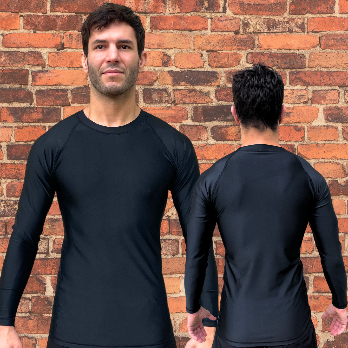 Toro "Black Label" - All Black - Long Sleeve BJJ Rash Guard