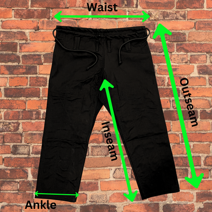 Black Gi Pants