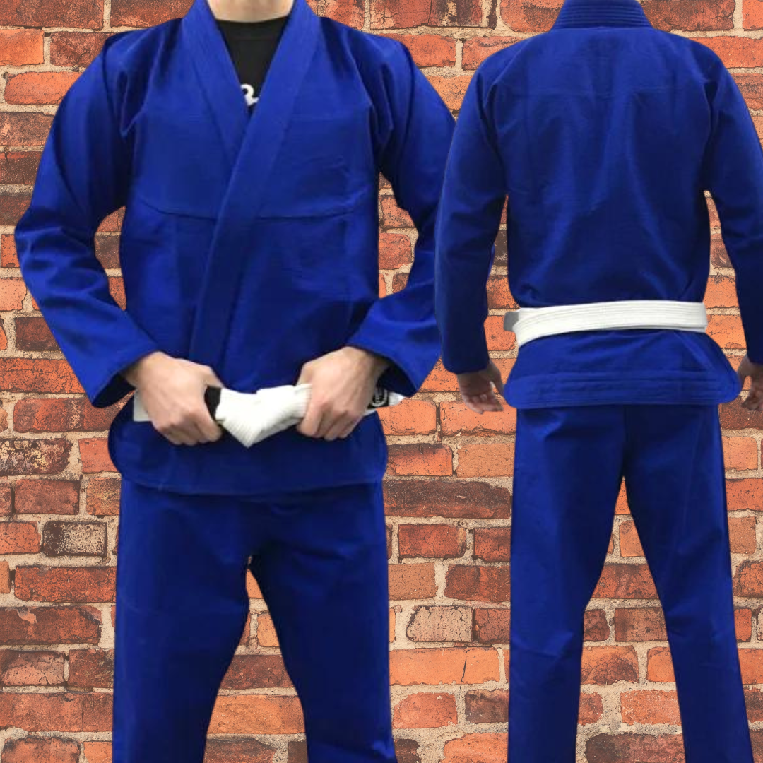 TORO Plain "NO Logo" Blue BJJ Gi - 380 Gram