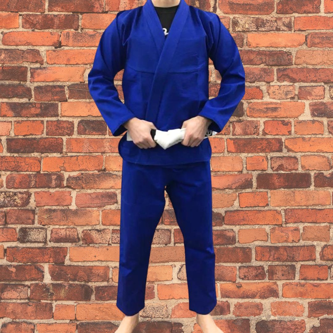 TORO Plain "NO Logo" Blue BJJ Gi - 380 Gram